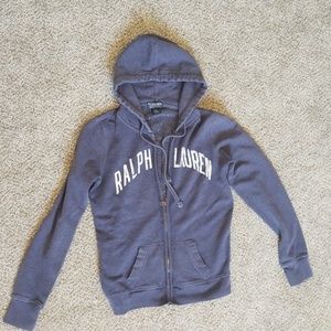 Ralf Lauren zip up hoodie